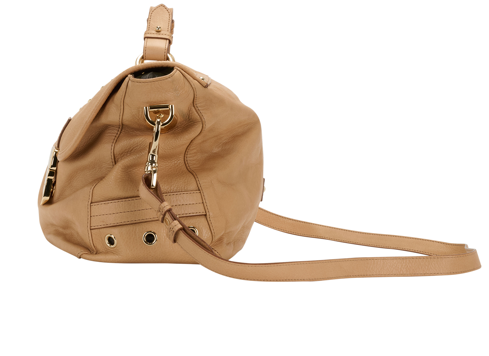 Tillie, &pound;250, Handbags, Beige, Leather, Bottom view
